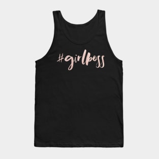 Girlboss Rose Gold Tank Top